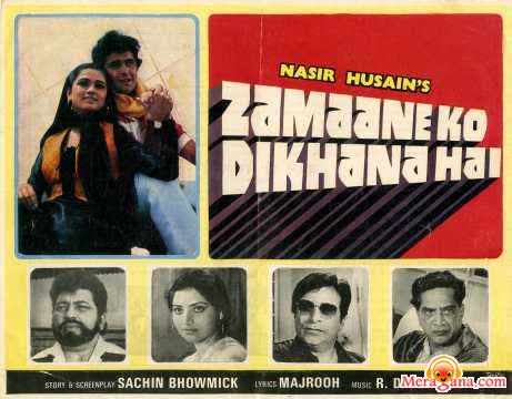 Poster of Zamaane Ko Dikhana Hai (1981)